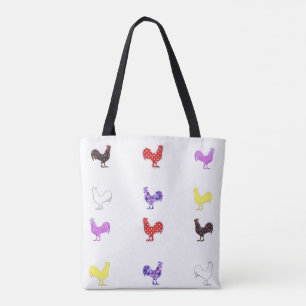 Chicken Hens Thunder_Cove Tote Bag