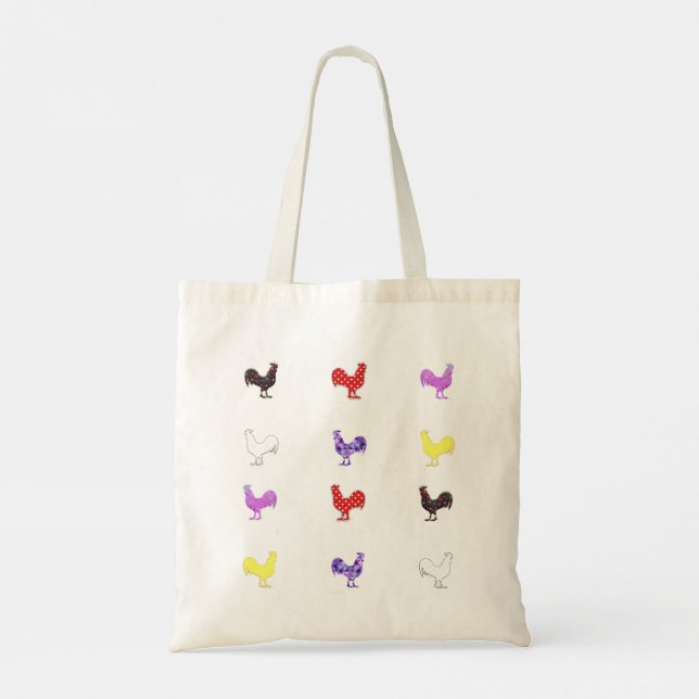 Chicken Hens  Thunder_Cove Tote Bag (Back)