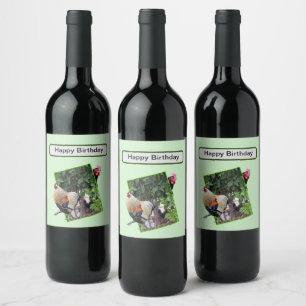 Chicken Hide And Seek,  Wine Label
