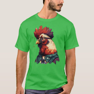 Chicken Hipster 3 T-Shirt