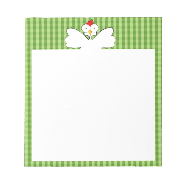 Chicken illustration notepad (Front)