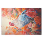 Chicken in Flowers 1 Decoupage Paper