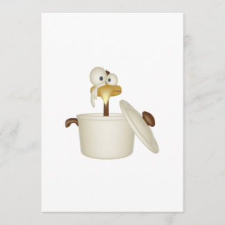 Chicken In Soup Invitation