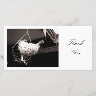 Chicken in the Basket - Thank You Card