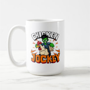 Chicken Jockey Coffee Mug