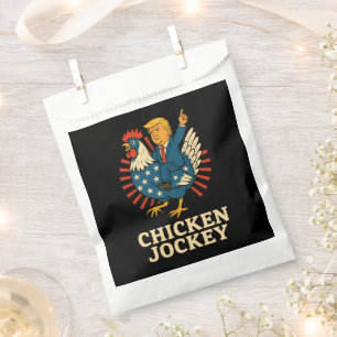 Chicken Jockey Trump Funny Meme Favour Bags