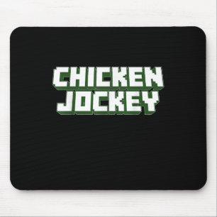 Chicken Jockey Video Game Viral Gamer Meme Costume Mouse Mat