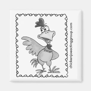 Chicken Joe Framed Magnet