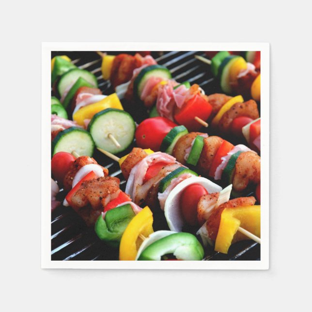 Chicken Kebab  Napkin (Front)