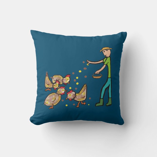 Chicken Keeping Cushion (Front)