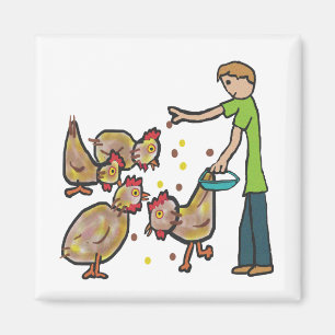 Chicken Keeping Magnet