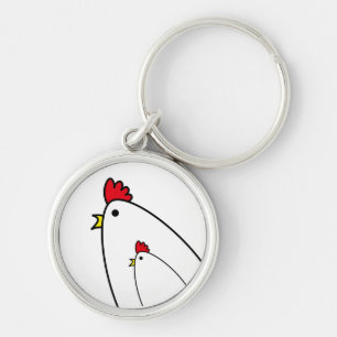 Chicken  key ring