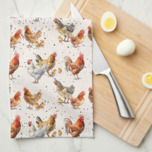 Chicken Kitchen Towel