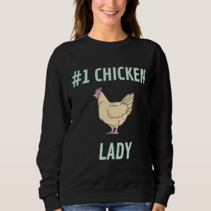 Chicken Lady Mint Style Sweatshirt