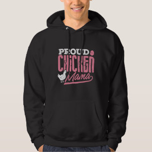 Chicken Lady Proud Chicken Hoodie