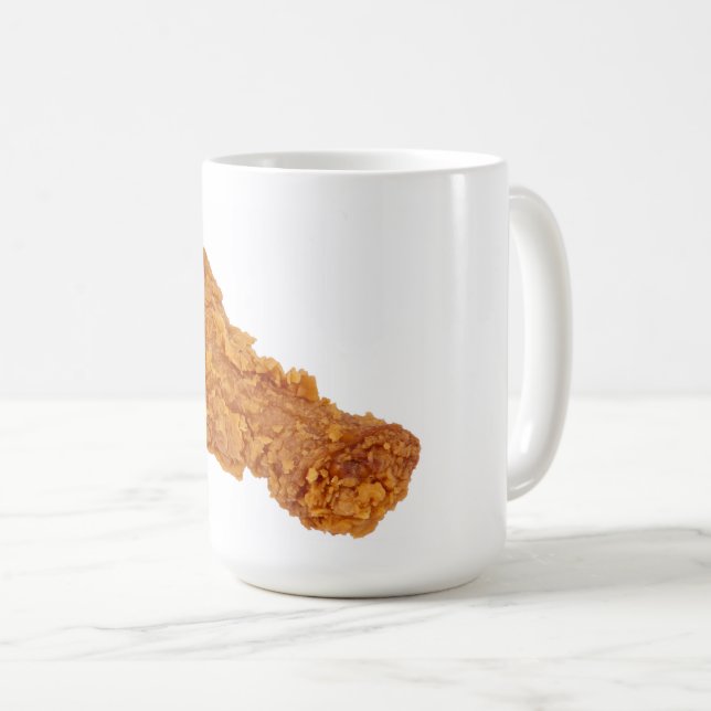 Chicken leg coffee mug (Front Right)
