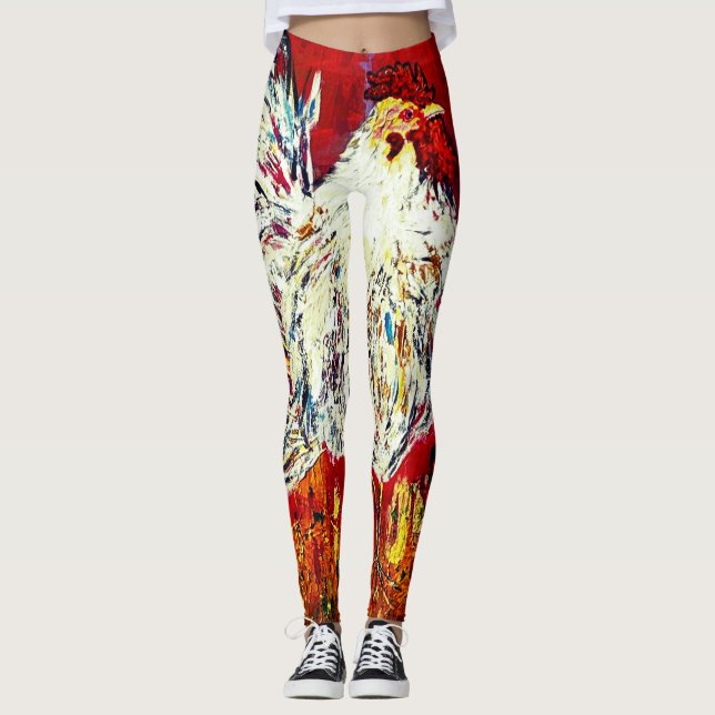 Chicken Leg Leggings (Front)