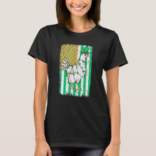 Chicken Leprechaun American Poultry Farmer St Patr T-Shirt