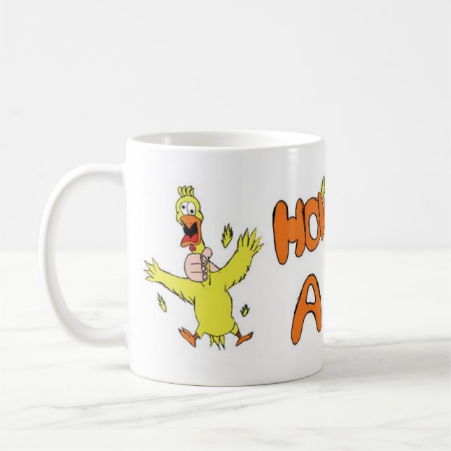 Chicken Logo Coffee Mug (Left)