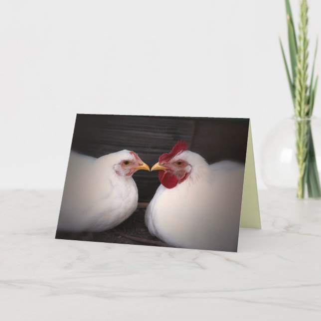 Chicken Love Card (Front)