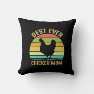 Chicken Lover   Best Ever Chicken Mum Cushion