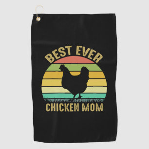 Chicken Lover   Best Ever Chicken Mum Golf Towel