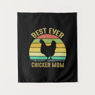 Chicken Lover Best Ever Chicken Mum Tapestry