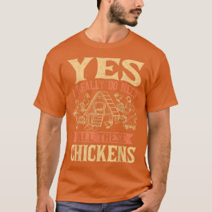 Chicken Lover Chicken Farmer T-Shirt