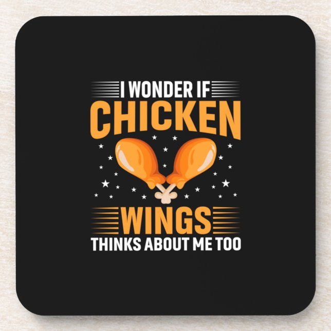 Chicken Lover | Chicken Wing Coaster (Front)