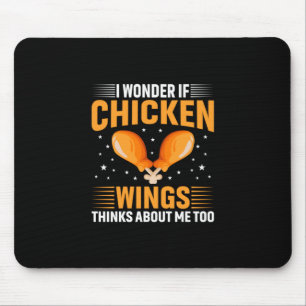Chicken Lover   Chicken Wing Mouse Mat