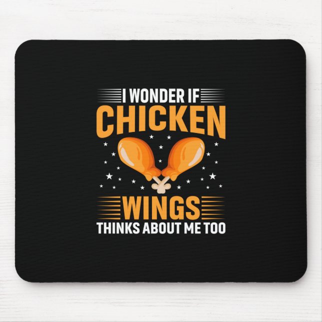 Chicken Lover | Chicken Wing Mouse Mat (Front)