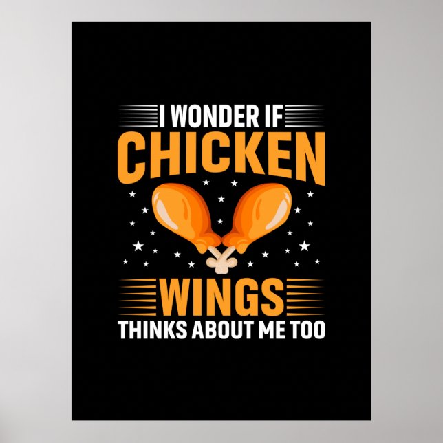 Chicken Lover | Chicken Wing Poster (Front)