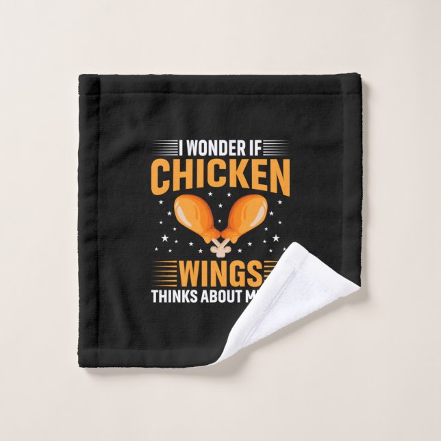 Chicken Lover | Chicken Wing Wash Cloth (Wash Cloth)
