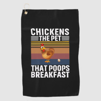 Chicken Lover | Chickens The Pet Golf Towel