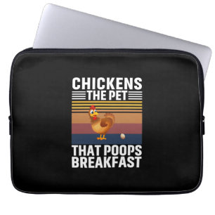 Chicken Lover Chickens The Pet Laptop Sleeve