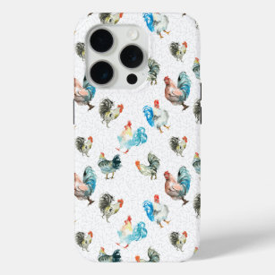 Chicken Lover Country Hens iPhone 15 Pro Case