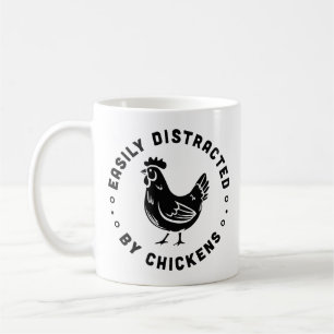 Chicken lover funny country farm life quotes coffee mug