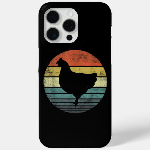 Chicken Lover Gifts Funny Farmer Retro Vintage Far iPhone 15 Pro Max Case