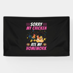 Chicken Lover   My Chicken Ate My Homework Banner