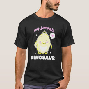 Chicken Lover My Favourite Tiny Dinosaur Pun Cute T-Shirt