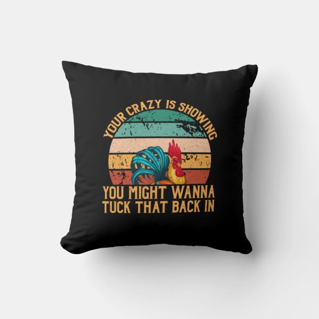Chicken Lover | You Might Wanna Tuck Cushion (Front)