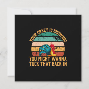 Chicken Lover   You Might Wanna Tuck Invitation