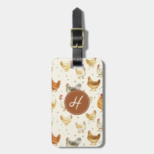 Chicken Luggage Tag