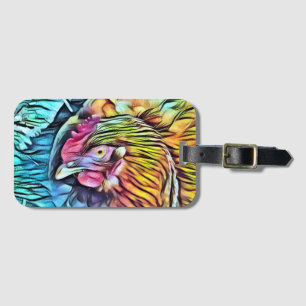 CHICKEN LUGGAGE TAG
