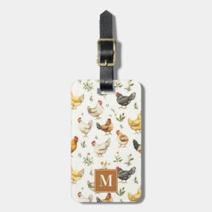 Chicken Luggage Tag