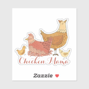 Chicken Mama Cute