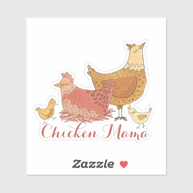 Chicken Mama Cute (Sheet)