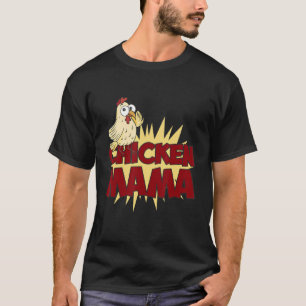 Chicken Mama Cute Pet Animal Mother's Day Chicken T-Shirt