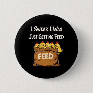 Chicken Math Too Many Chickens Ckyard Poultry Humo 6 Cm Round Badge