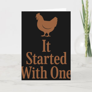 Chicken Math Too Many Chickens Ckyard Poultry Humo Card
